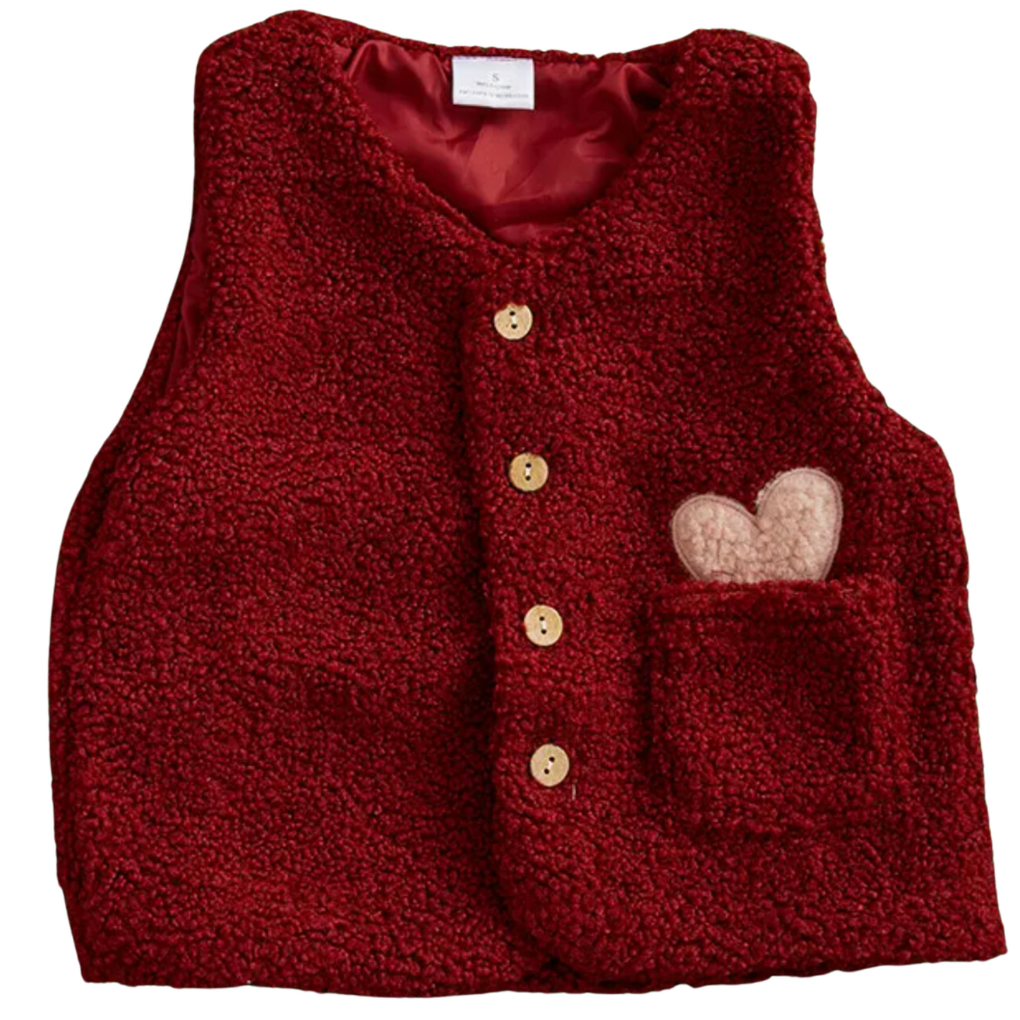 Red Velvet Vest