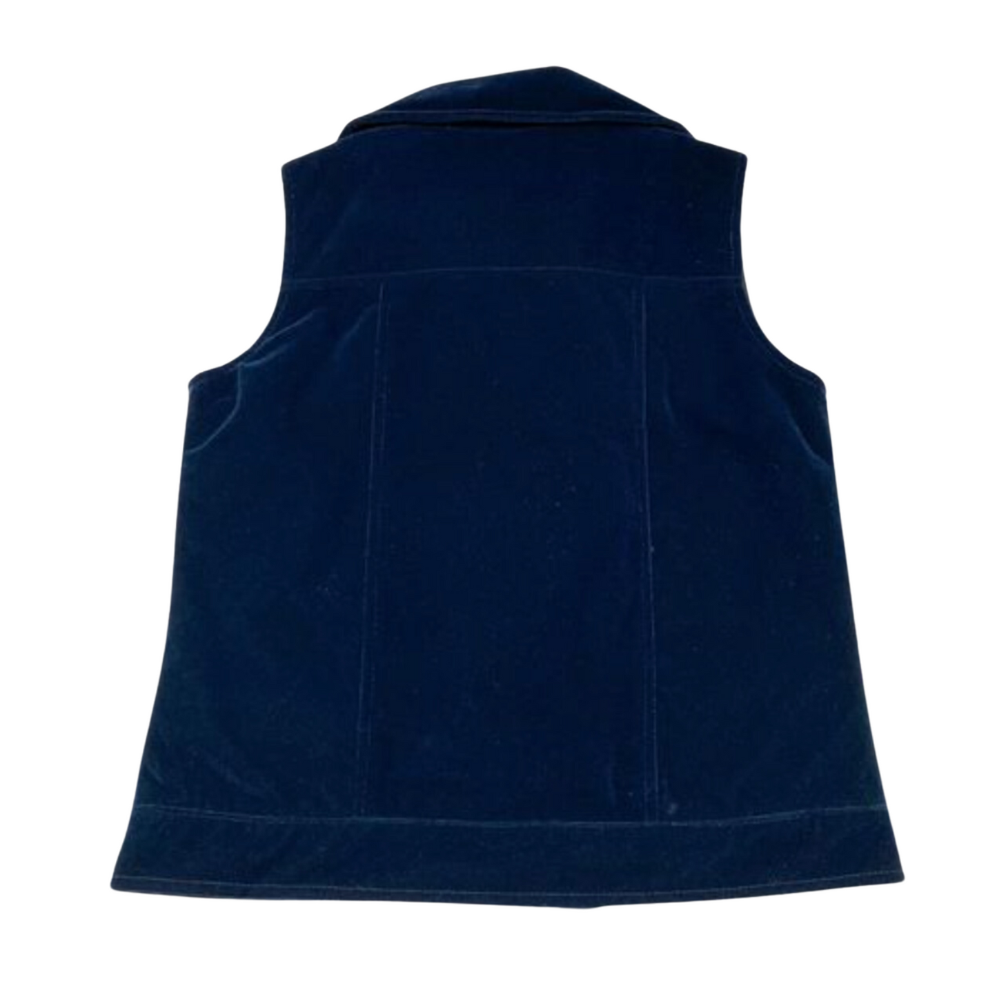 Blue Velvet Vest