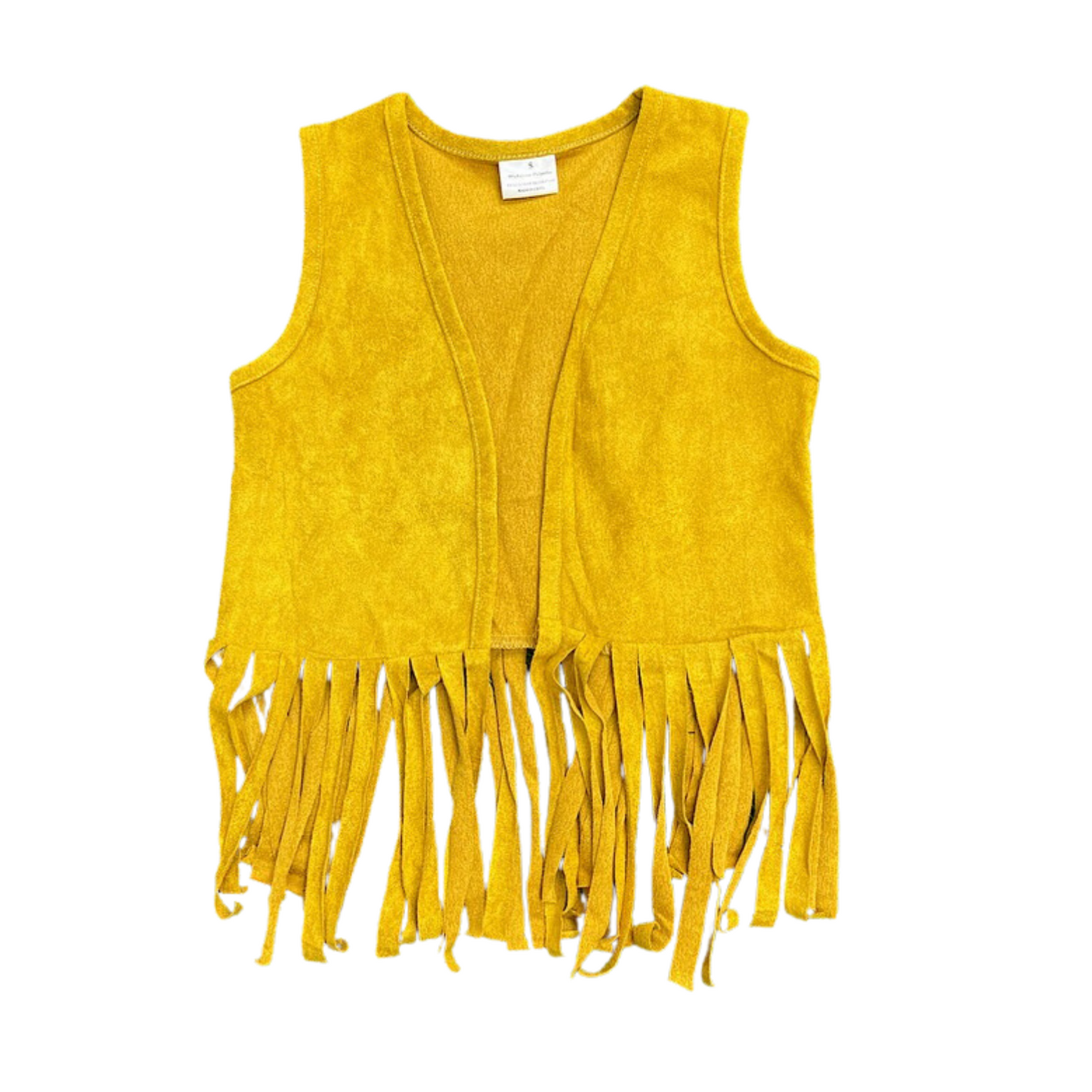 Lemonade Fringe Vest
