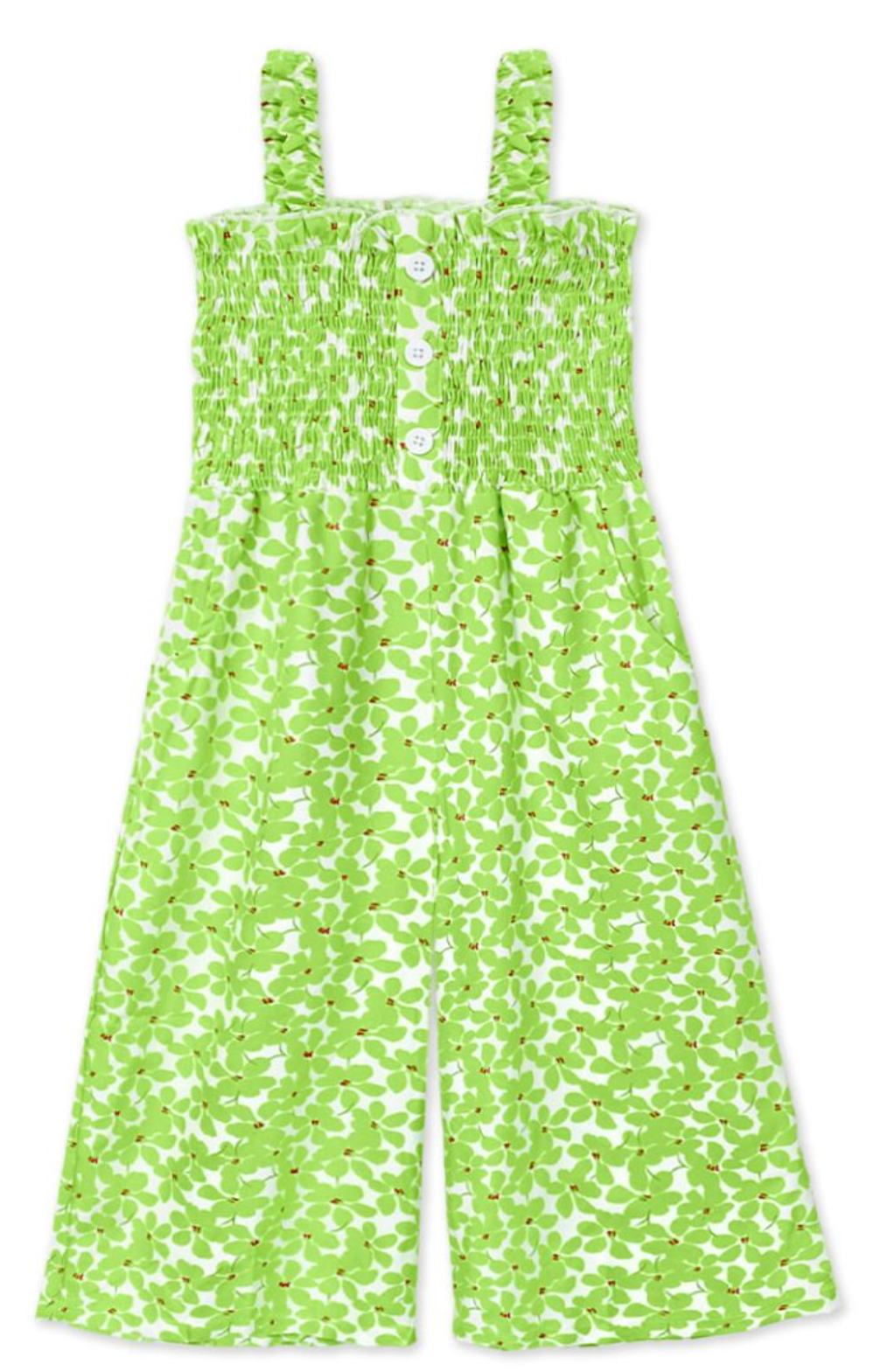 Olive Gardenia Romper