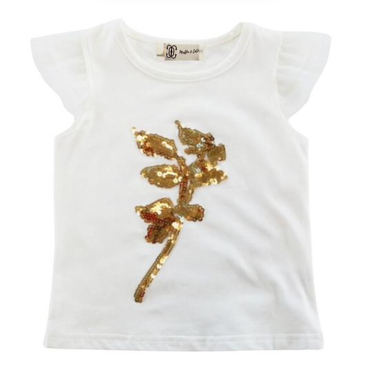 Gold Flakes Blouse