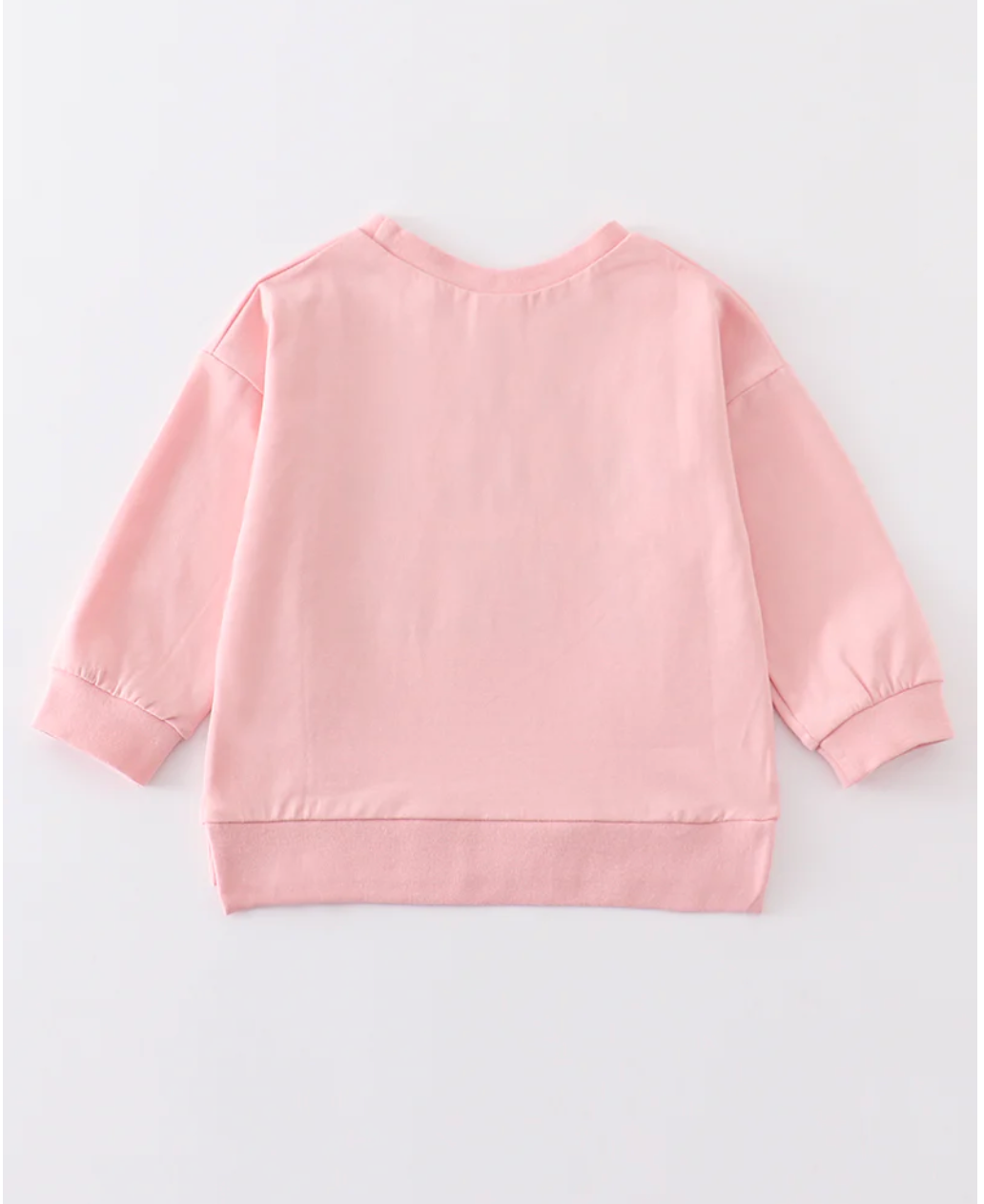 Pink Floral Girl Power Crewneck