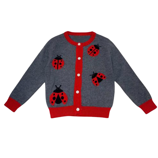 Lady Bug Cardigan