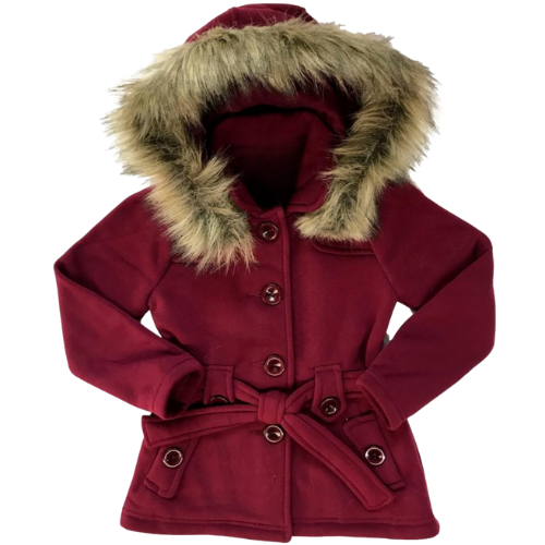 Berries Fur Fleece Coat