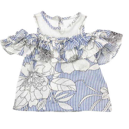 Blue Moon Floral Tee