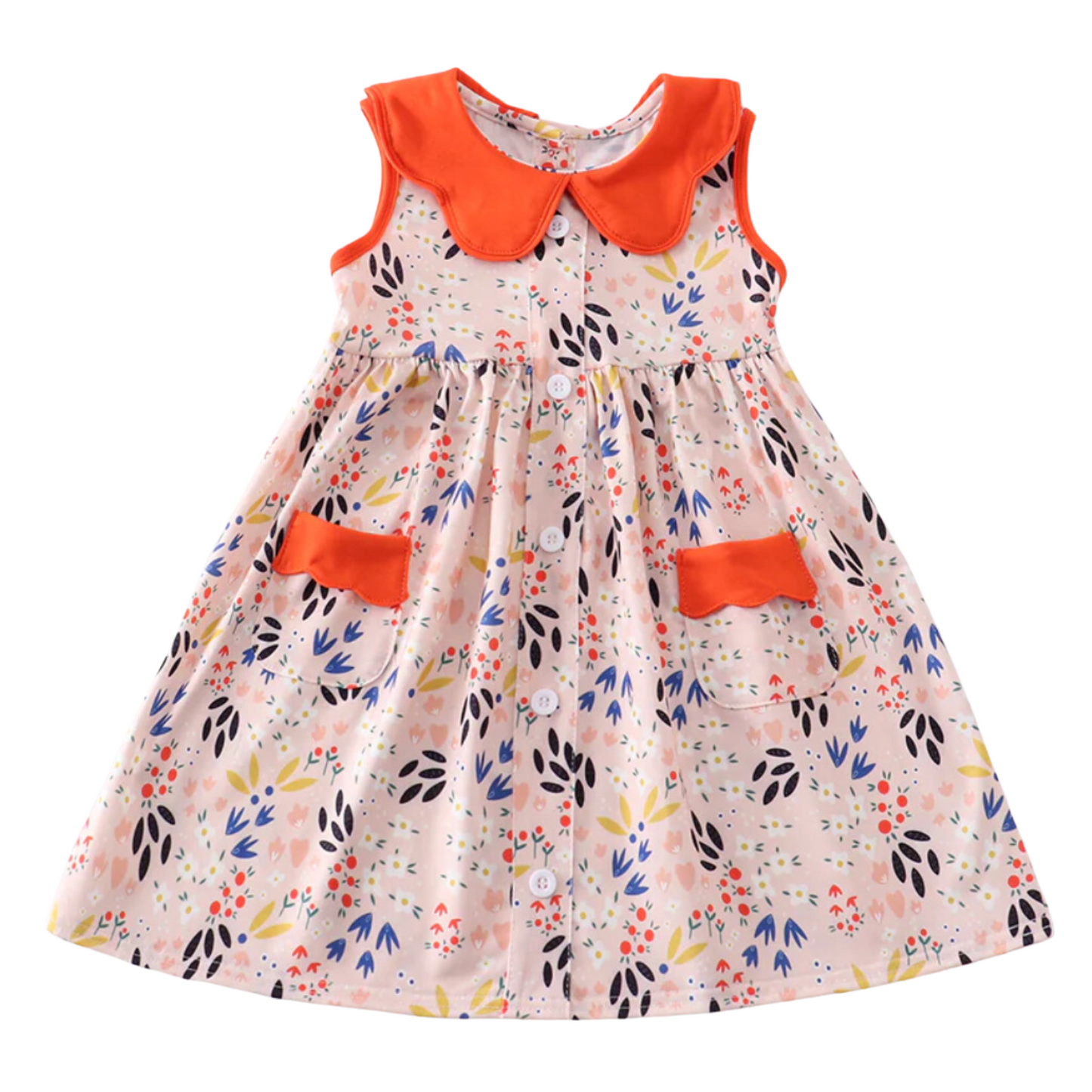 Orangesickle Dress