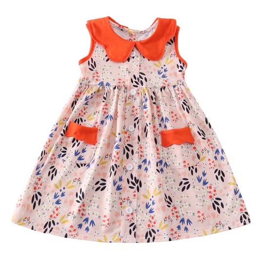 Orangesickle Dress