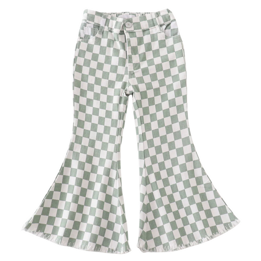Pistachio Bell Bottoms