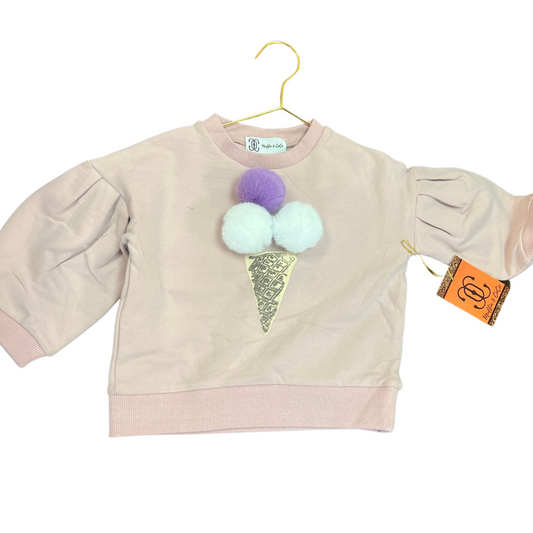 IceCream Pom Sweater