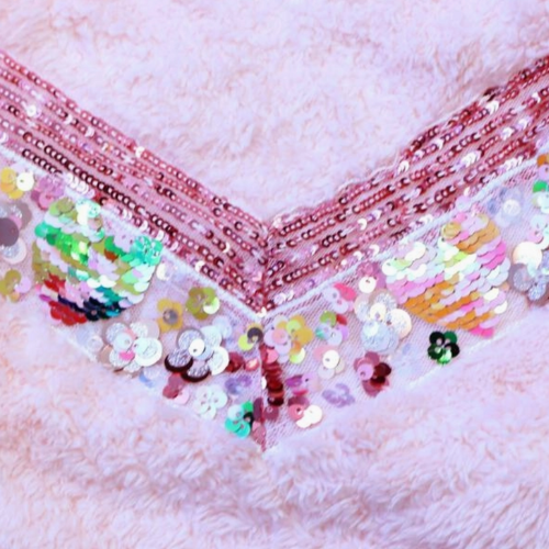 Pink Sprinkles Sherpa Pullover