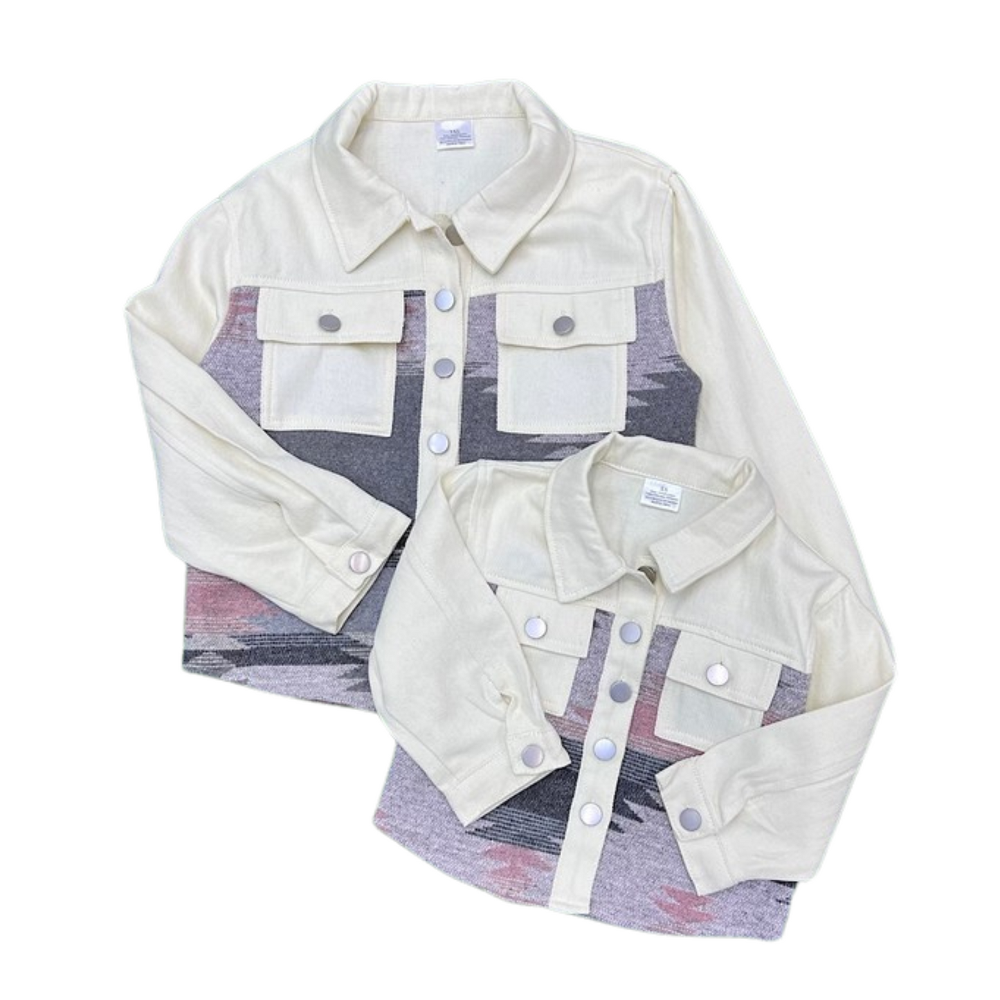 Vanilla Swirl Button-Up