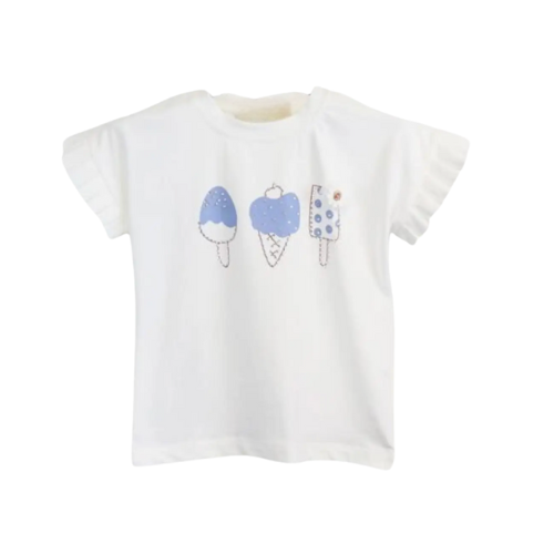 Blue Ice Cream Tee