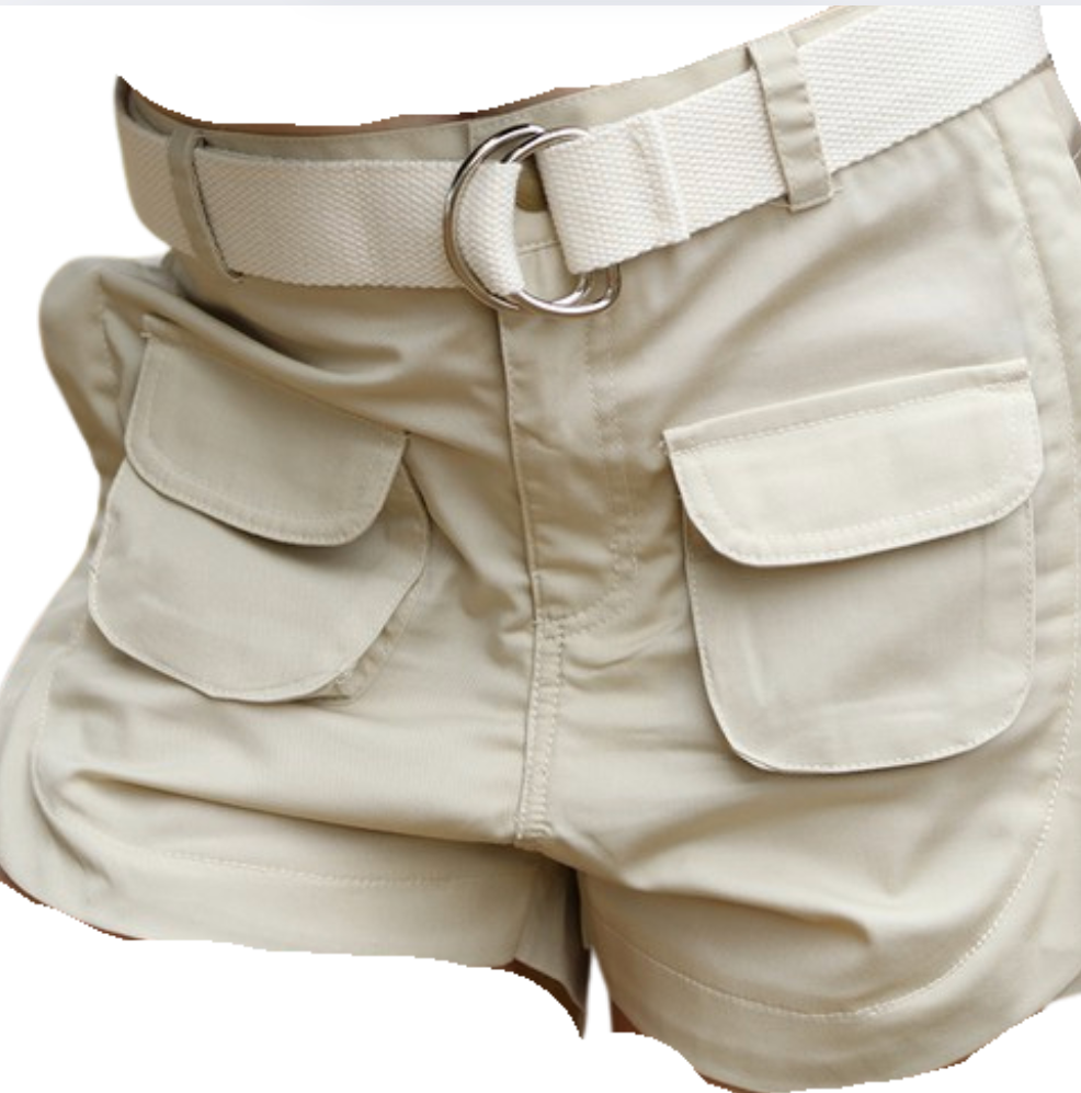 Vanilla Cargo Shorts