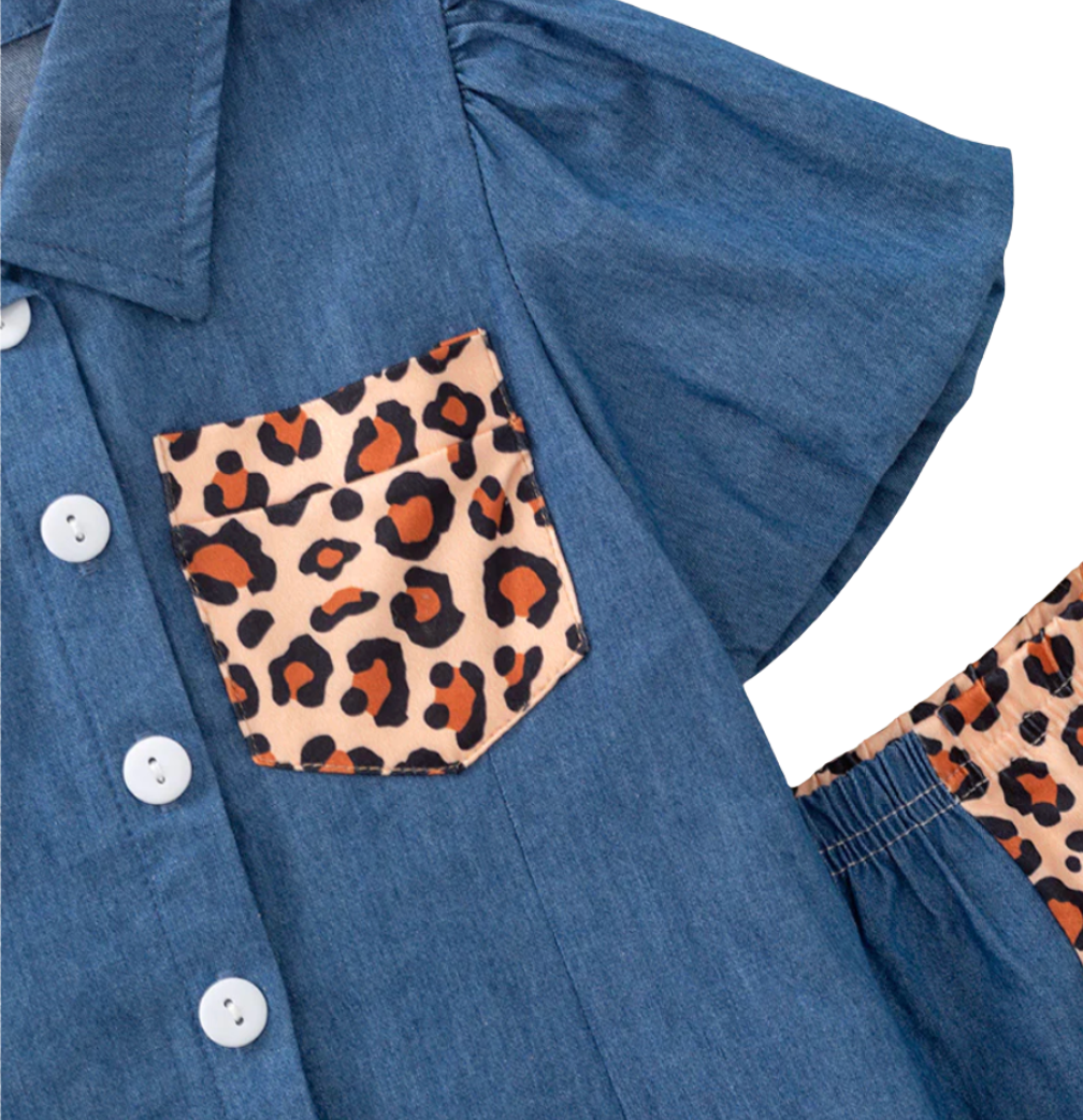 Cheetah Crepes Set