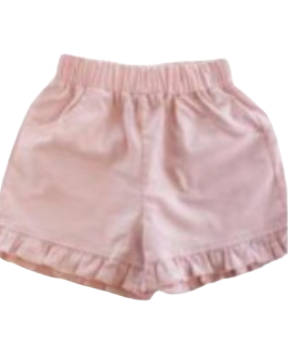 Macaron Hem Shorts