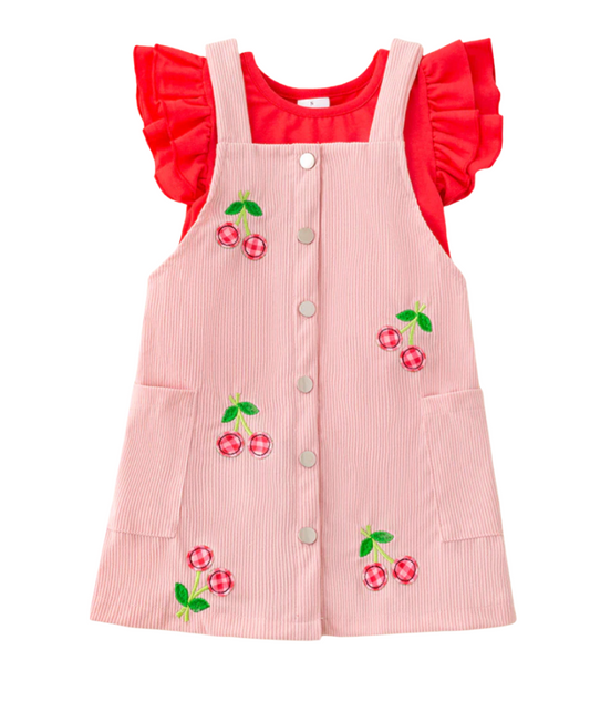 Plaid Cherry Dress