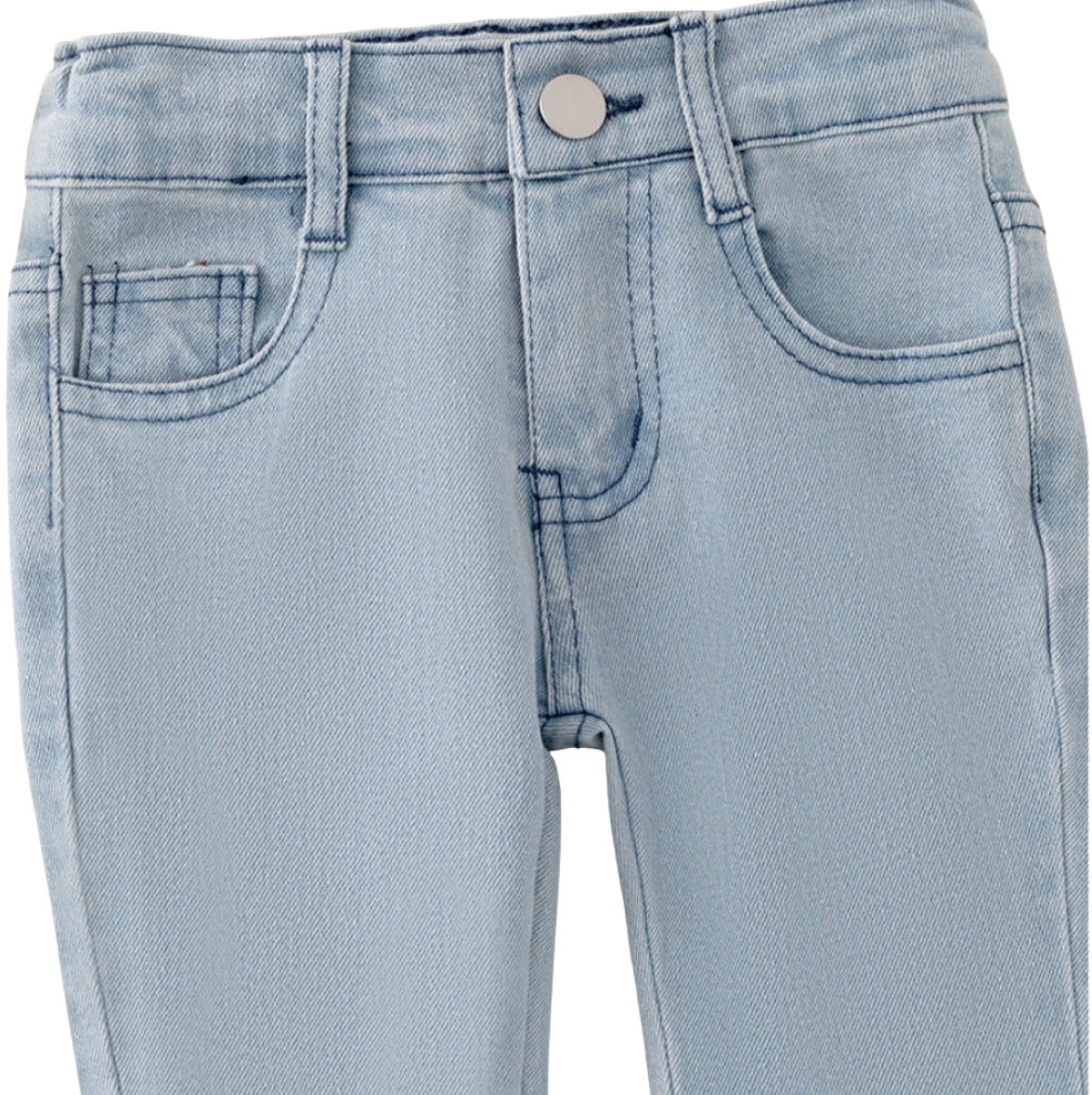 Light Blue Bootcut Denim Flares