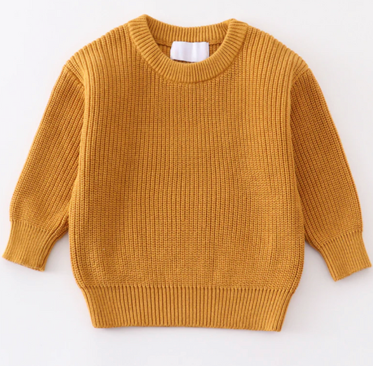 Mustard Sweater