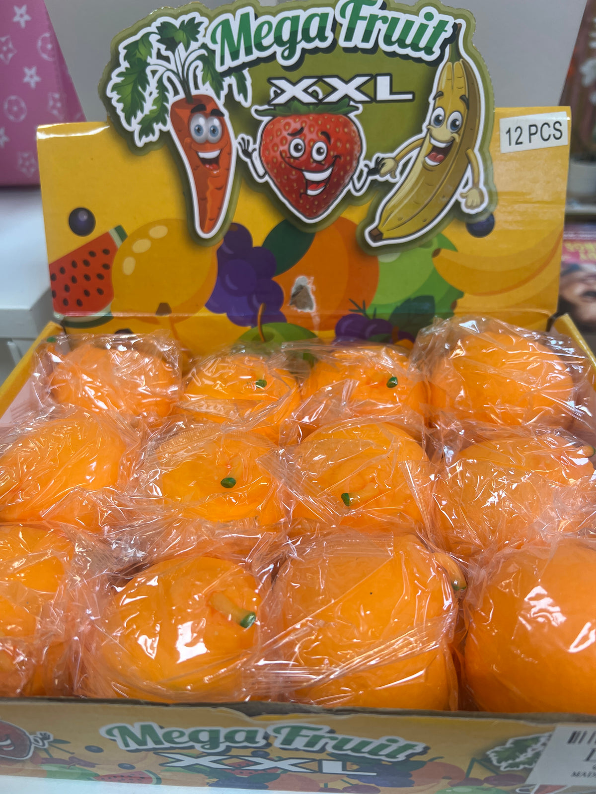 Mega Fruit Orange Squishy